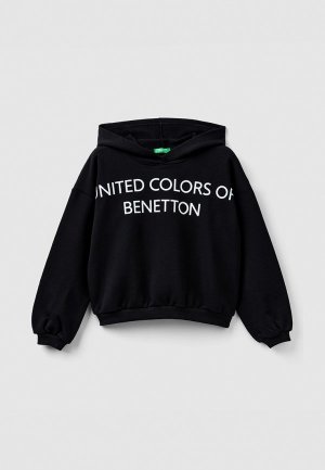 Худи United Colors of Benetton. Цвет: черный