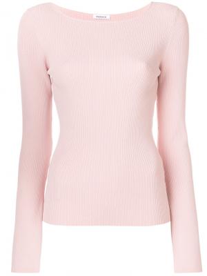 Long sleeved knitted top P.A.R.O.S.H.. Цвет: розовый и фиолетовый