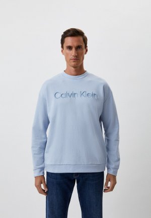 Свитшот Calvin Klein. Цвет: голубой