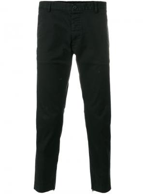 Классические брюки-чинос Dsquared2. Цвет: чёрный