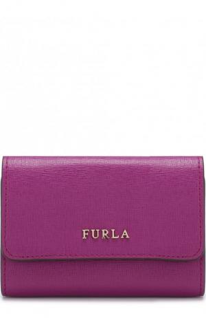 Кожаный кошелек Furla. Цвет: фиолетовый