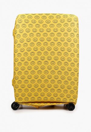 Чехол для чемодана Fabretti. Цвет: желтый
