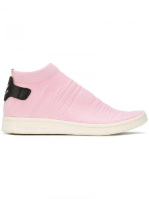 Хайтопы Stan Smith Shock  Originals Adidas. Цвет: розовый и фиолетовый