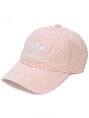 Кепка  Originals Trefoil Adidas. Цвет: розовый и фиолетовый