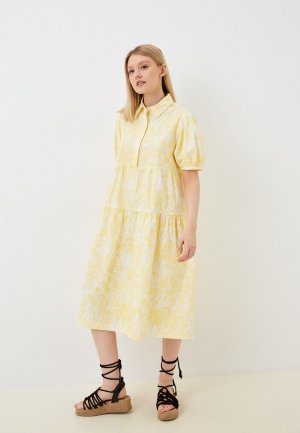 Платье Concept Club. Цвет: желтый