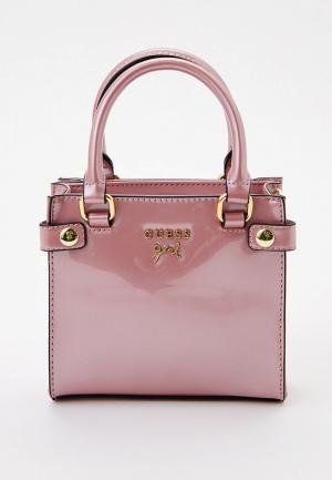 Сумка Guess. Цвет: розовый