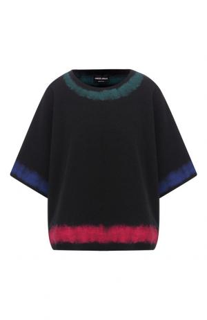Пуловер с укороченным рукавом Giorgio Armani. Цвет: разноцветный