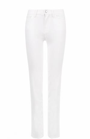 Однотонные джинсы прямого кроя Dolce & Gabbana. Цвет: белый