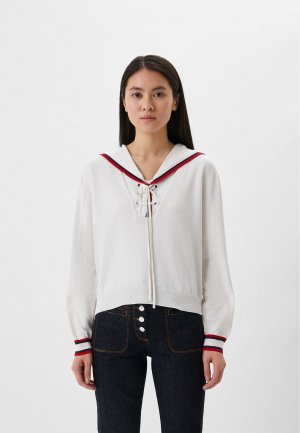 Пуловер Boutique Moschino. Цвет: белый