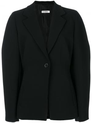Пиджак мешковатого кроя Jil Sander. Цвет: чёрный