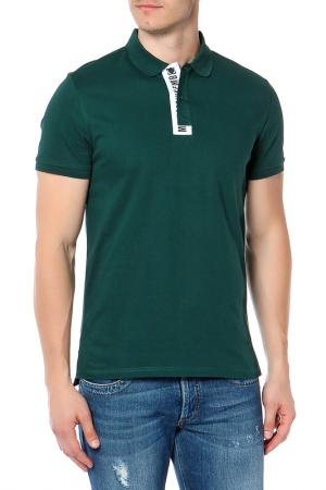 Рубашка-поло BIKKEMBERGS. Цвет: t84 green
