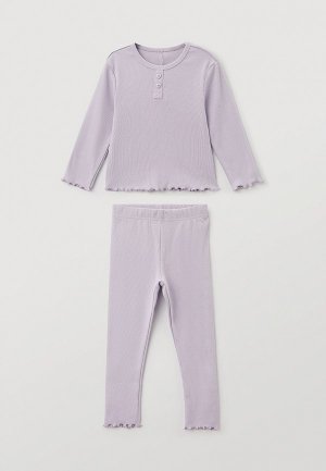Пижама Sela. Цвет: фиолетовый