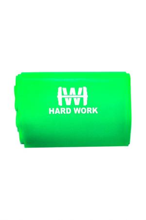 Эспандер латексная лента HARD WORK. Цвет: зеленый
