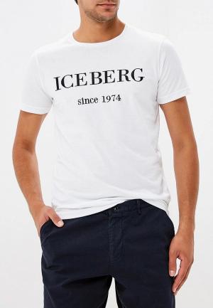 Футболка Iceberg. Цвет: белый