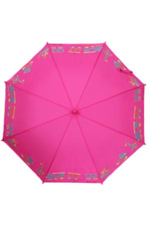 Зонт-трость Flioraj. Цвет: бордовый