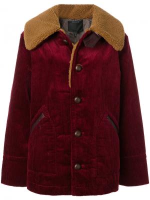 Свободная вельветовая куртка Marc Jacobs. Цвет: красный