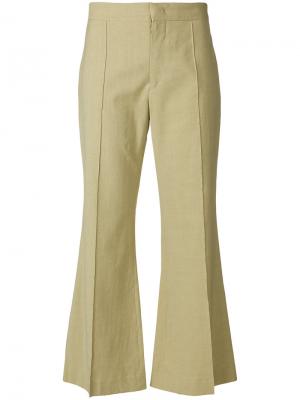 Укороченные брюки Reeves Isabel Marant. Цвет: телесный