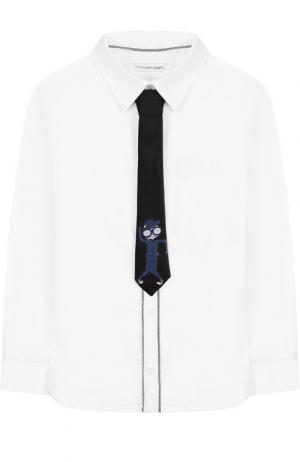 Комплект из рубашки и галстука Marc Jacobs. Цвет: белый