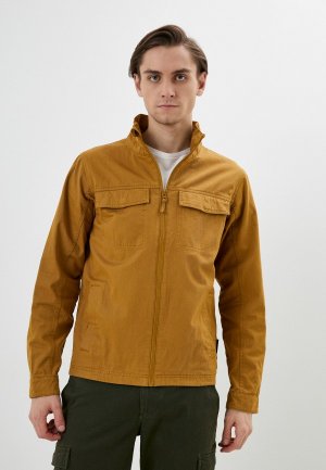 Куртка джинсовая Outventure. Цвет: коричневый