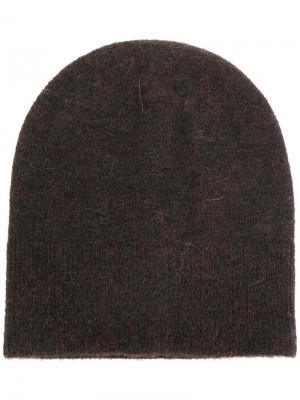 Трикотажная шапка Isabel Marant. Цвет: коричневый