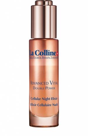 Ночной эликсир для лица с клеточным комплексом Cellular Advanced Night Elixir La Colline. Цвет: бесцветный