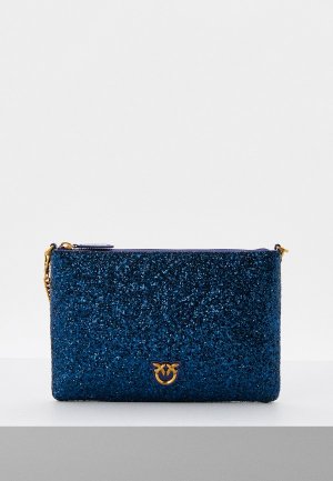 Клатч Pinko. Цвет: синий
