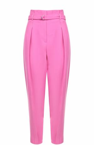 Укороченные брюки с завышенной талией и поясом 3.1 Phillip Lim. Цвет: розовый