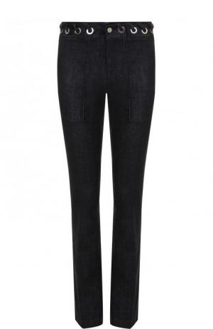 Однотонные расклешенные джинсы Victoria, Victoria Beckham. Цвет: темно-синий