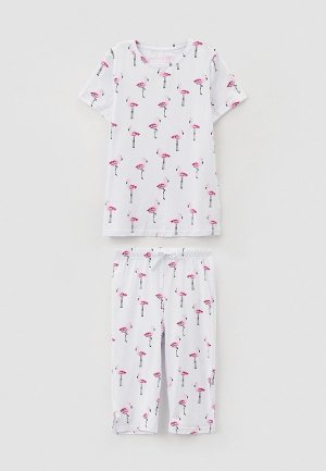 Пижама PlayToday. Цвет: белый