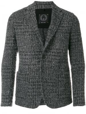 Тканевый классический пиджак T Jacket. Цвет: серый