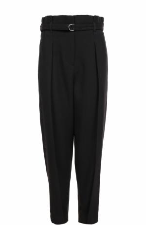 Укороченные брюки с завышенной талией и поясом 3.1 Phillip Lim. Цвет: черный