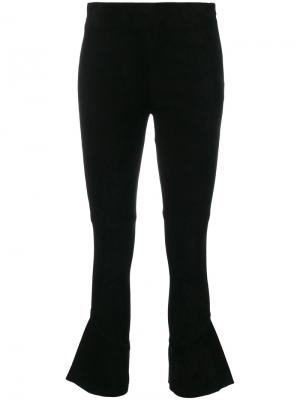 Укороченные расклешенные брюки Iro. Цвет: чёрный