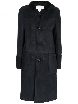 Пальто с длинными рукавами Mackintosh. Цвет: синий