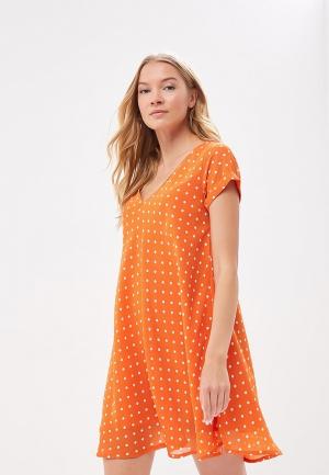 Платье Compania Fantastica. Цвет: оранжевый