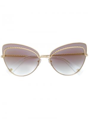 Солнцезащитные очки 255/S Marc Jacobs Eyewear. Цвет: металлический