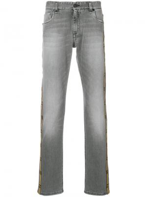 Logo stripe jeans Fendi. Цвет: чёрный