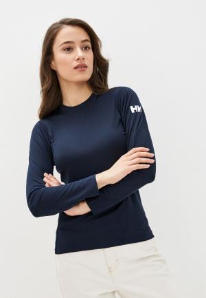 Лонгслив спортивный Helly Hansen. Цвет: синий