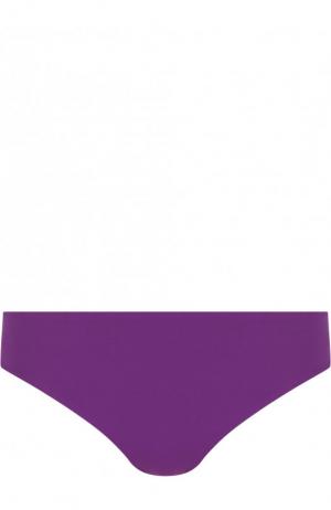 Однотонные плавки-бикини La Perla. Цвет: фиолетовый