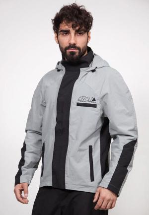 Куртка спортивная Bodro Design. Цвет: серый