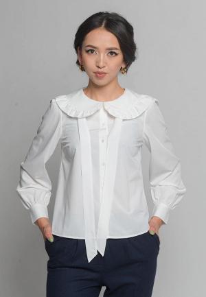 Блуза Sana.moda. Цвет: белый