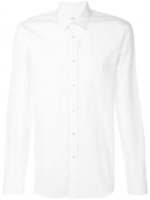 Классическая рубашка с длинными рукавами Jil Sander. Цвет: белый