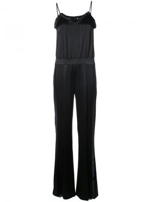 Cami Jumpsuit with Fringe Detail Derek Lam 10 Crosby. Цвет: чёрный