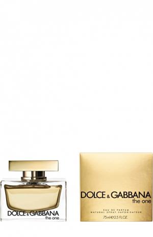 Парфюмерная вода  One Dolce & Gabbana. Цвет: бесцветный