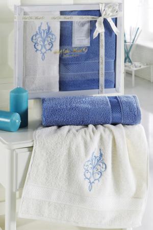Махровое полотенце Sofi De Marko. Цвет: голубой