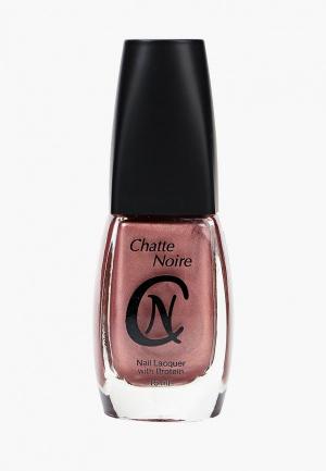 Лак для ногтей Chatte Noire. Цвет: коричневый