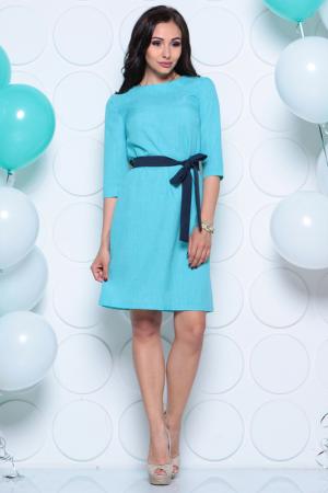 Платье Laura Bettini. Цвет: голубой