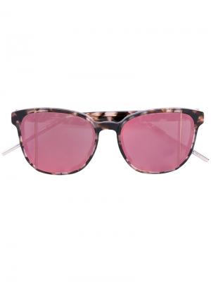 Солнцезащитные очки Dior Step Eyewear. Цвет: коричневый