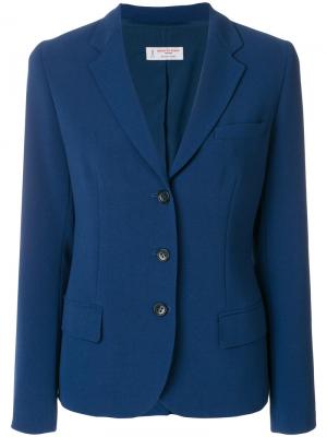 Классический пиджак Alberto Biani. Цвет: синий