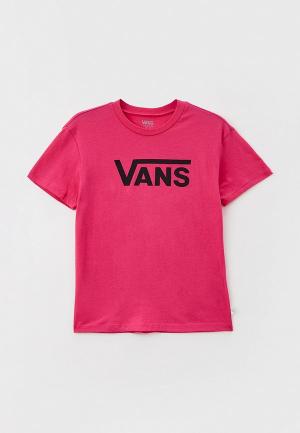 Футболка Vans. Цвет: розовый