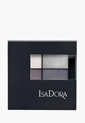 Тени для век Isadora. Цвет: серый